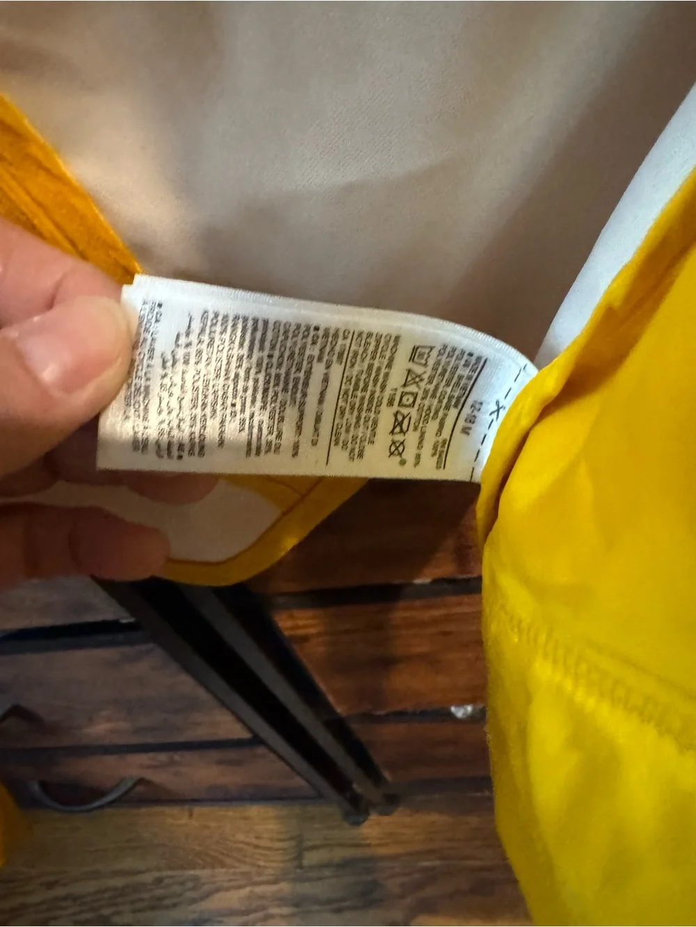 Old Navy Yellow Toddler Hooded Raincoat
